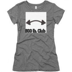 Ladies Slim Fit Super Soft Triblend Tee