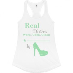 Ladies Slim Fit Racerback Tank Top