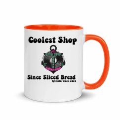 11oz Ceramic Mug with Color Inside