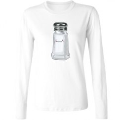 Ladies Relaxed Fit Basic Long Sleeve Tee