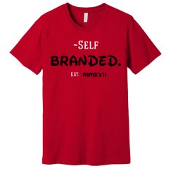 ~Self Branded Red Tee 2