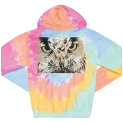 Unisex Tie-Dye Fleece Hoodie