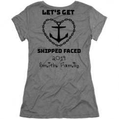 Ladies Slim Fit Super Soft Triblend Tee