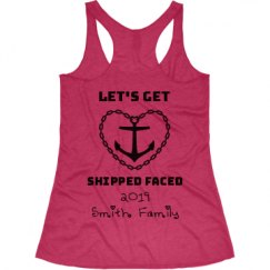 Ladies Slim Fit Super Soft Racerback Triblend Tank