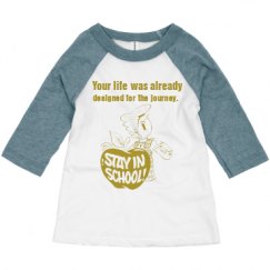 Toddler 3/4 Sleeve Raglan Tee