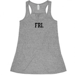 Ladies Flowy Racerback Tank