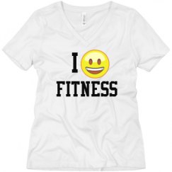 Ladies Relaxed Fit V-Neck Tee