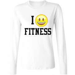 Ladies Relaxed Fit Basic Long Sleeve Tee