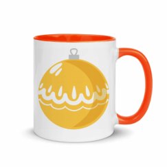 11oz Ceramic Mug with Color Inside