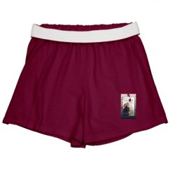 Slim Fit Cheer Shorts