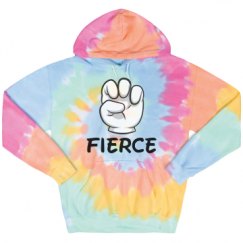 Unisex Tie-Dye Fleece Hoodie