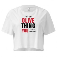 Ladies Festival Cali Crop Top Tee