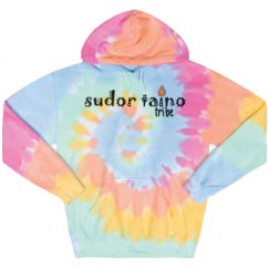 Unisex Tie-Dye Fleece Hoodie