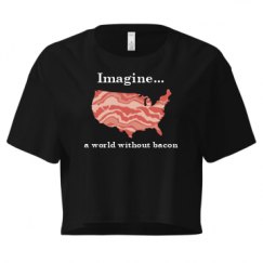 Ladies Festival Cali Crop Top Tee