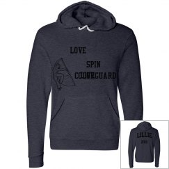 Color Guard Hoodie Sample