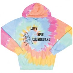 Unisex Tie-Dye Fleece Hoodie