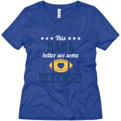 Ladies Relaxed Fit V-Neck Tee