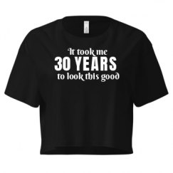 Ladies Festival Cali Crop Top Tee