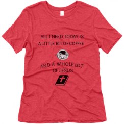 Ladies Relaxed Fit Super Soft Triblend Tee