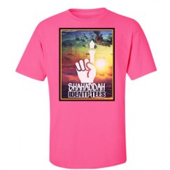 Unisex Ultra Cotton Safety Neon Crewneck Tee