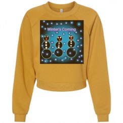 Women's Raglan Pullover Fleece