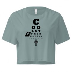 Ladies Festival Cali Crop Top Tee