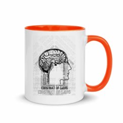 11oz Ceramic Mug with Color Inside