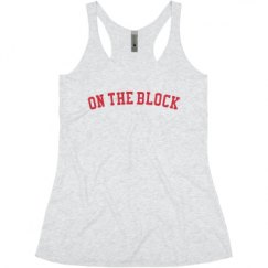 Ladies Slim Fit Super Soft Racerback Triblend Tank