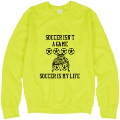 Unisex Neon Crewneck Sweatshirt
