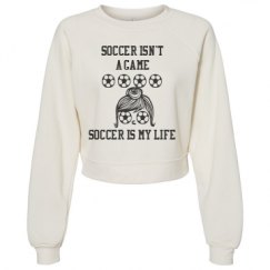 Women's Raglan Pullover Fleece