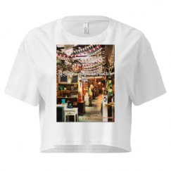 Ladies Festival Cali Crop Top Tee