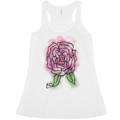 Ladies Flowy Racerback Tank