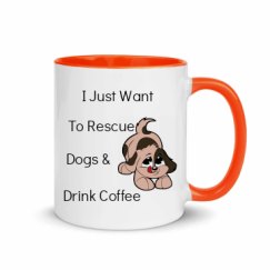 11oz Ceramic Mug with Color Inside