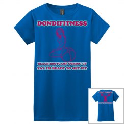 DONDIFITNESS LADIES T SHIRT