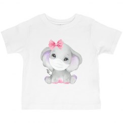 watercolor elephant with mask