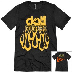 CW DATI CHARCOAL FLAME TEE