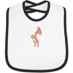 Infant Contrast Trim Bib