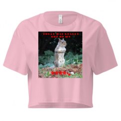 Ladies Festival Cali Crop Top Tee