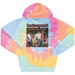 Unisex Tie-Dye Fleece Hoodie
