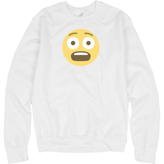 Fearful Face Unisex Sweatshirt 