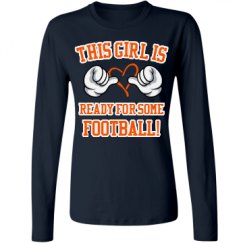 Ladies Relaxed Fit Basic Long Sleeve Tee