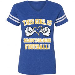 Thus Girl is Ready for the Packers