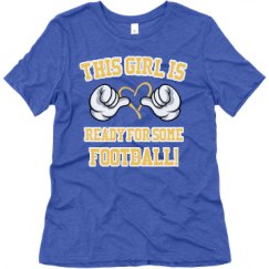 Ladies Relaxed Fit Super Soft Triblend Tee