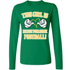 Ladies Relaxed Fit Basic Long Sleeve Tee