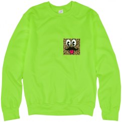 Unisex Neon Crewneck Sweatshirt