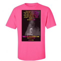 Unisex Ultra Cotton Safety Neon Crewneck Tee