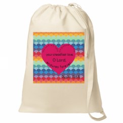 Canvas Laundry Bag