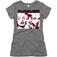 Ladies Slim Fit Super Soft Triblend Tee