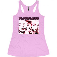 Ladies Slim Fit Super Soft Racerback Triblend Tank