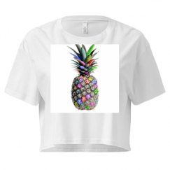 Ladies Festival Cali Crop Top Tee